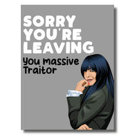 Massive Traitor Card