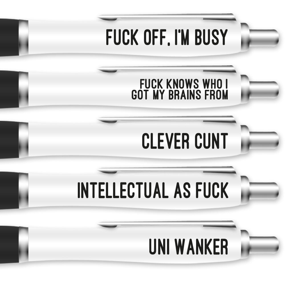 Uni Wanker Pen Set Black Trim #1 image