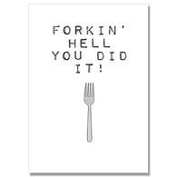 Forkin Hell Did It Card