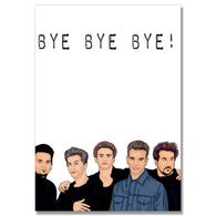 Bye Bye Bye  Card
