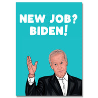 New Job Bye Then Card