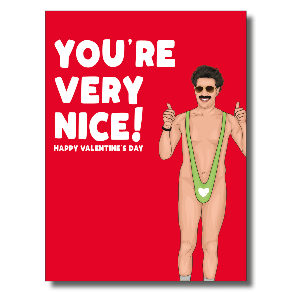 Borat Mankini Valentine's Card #1 image