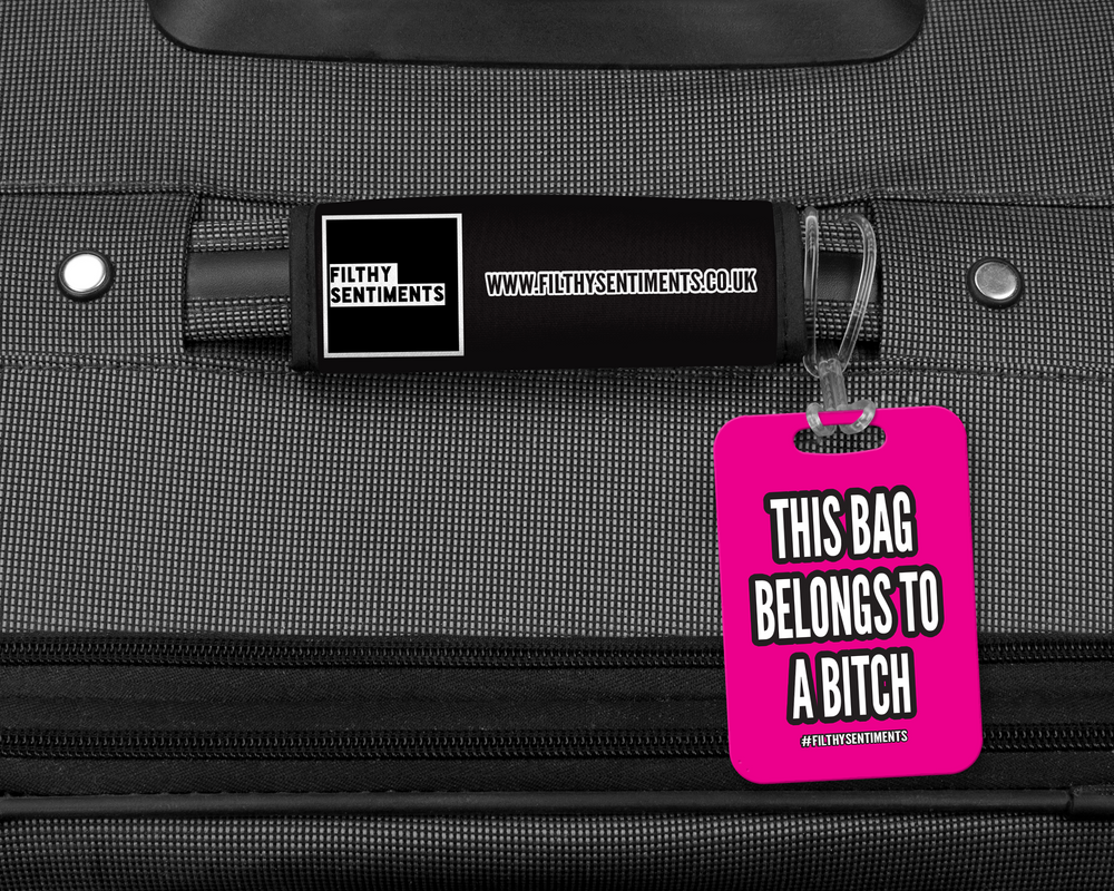 Suitcase Tag Belongs To A Bitch #1 image