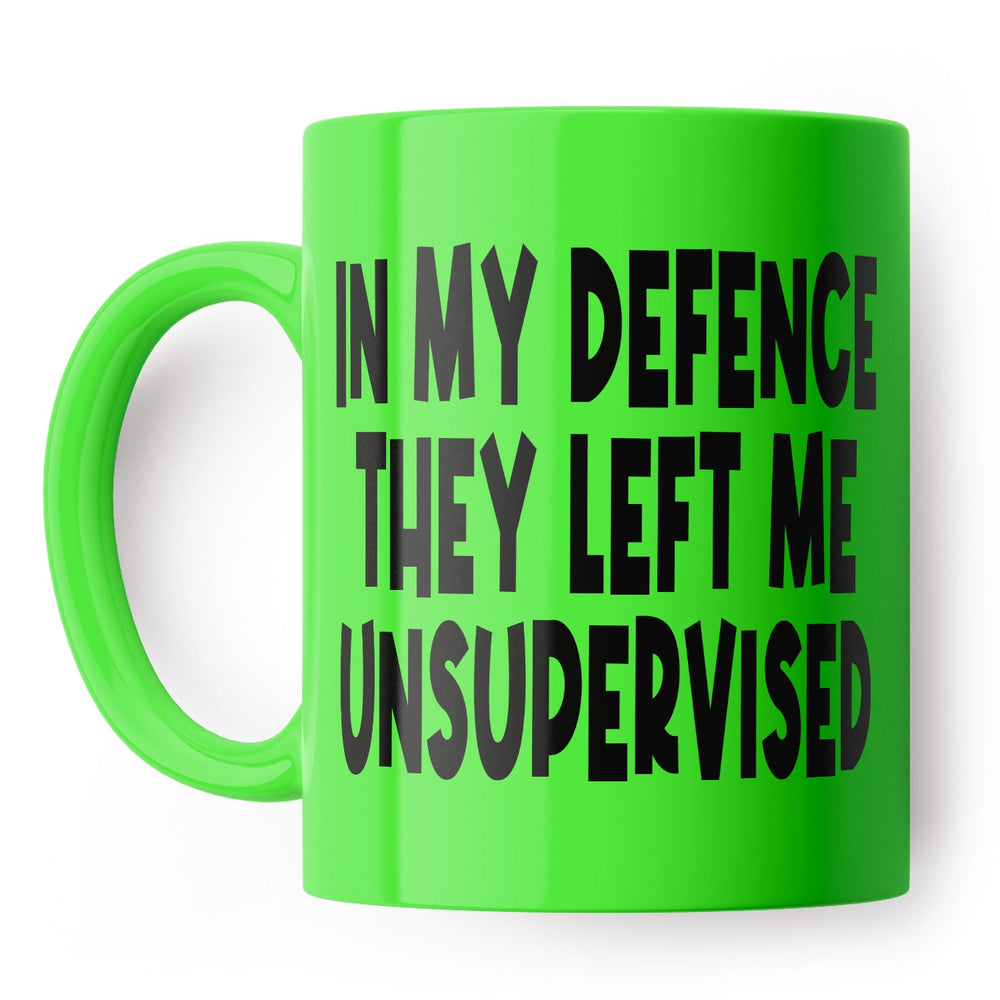 In My Defence Left Unsupervised Mug #3 image