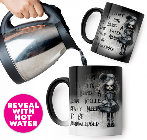Colour Change Serial Killer Mug