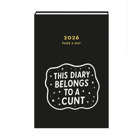A5 Black Cunt Diary