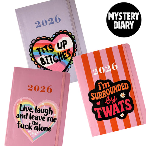 Colourful Mystery Diary