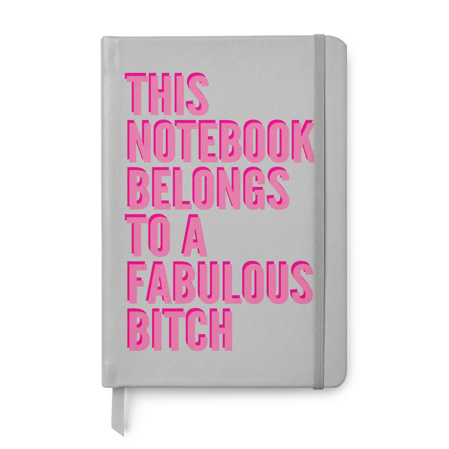 Fabulous Bitch Leather Style Notebook