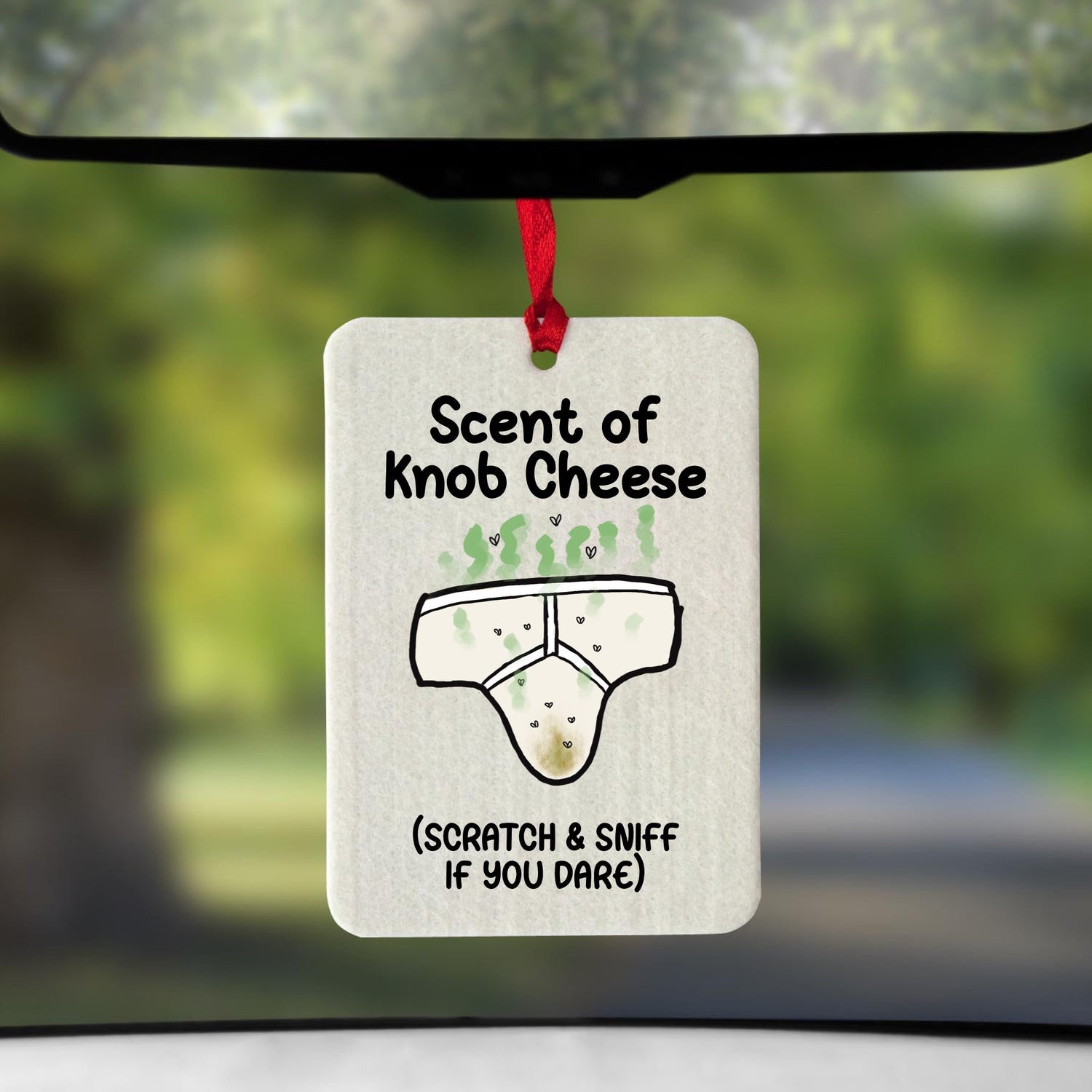 Knob cheese Air Freshener Prank Air freshener