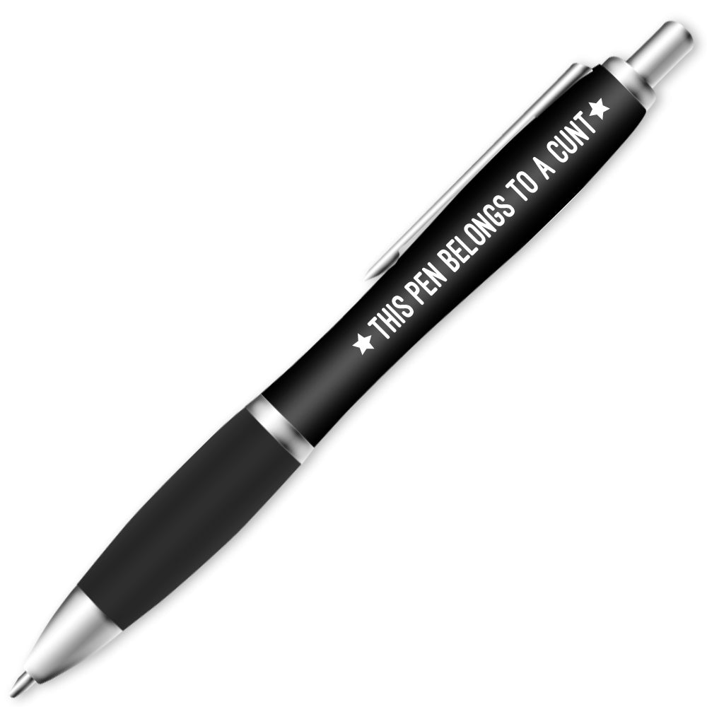 This Pen 🙊 #belongstoacunt #thispen #cuntspen #pens #stationary #writing  #work #lovelaylaaustralia #funny #stayathomemum…