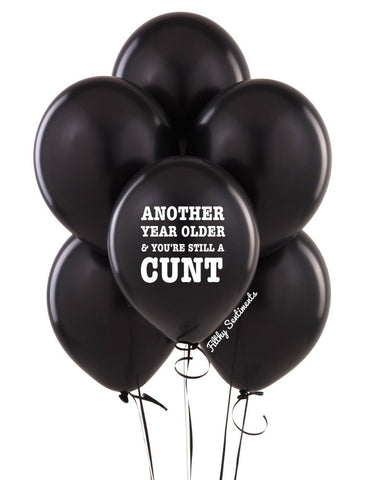Another Year Older Balloons (Pack Of 5)
