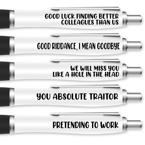 Leaving Job And New Job Pen Pack