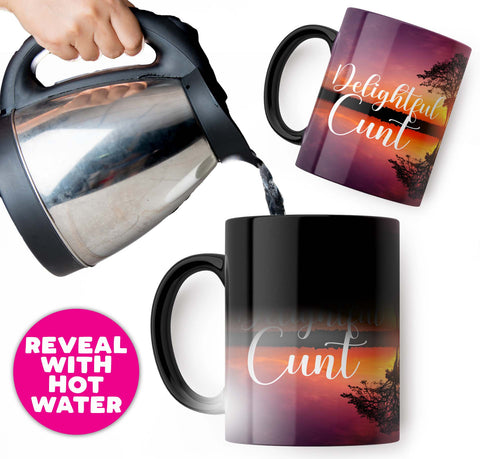 Delightful Cunt Heat Reveal Mug
